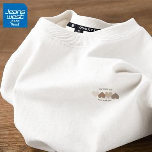 Jeanswest | Áo Thun Nữ Mùa Hè Màu Trắng Form Regular Tay Ngắn