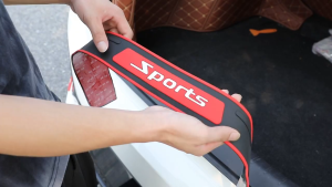 JZ ยางกันรอย กันกระแทก ท้าย รถรถยนต์ ถาดท้ายรถ แผ่นกันรอย