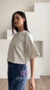 (COD) OH Fashion Tania Crop Knit |Atasan Crop Wanita #1358/1370