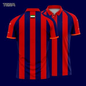 TESM Summer POLO Shirt Men Summer Sports V-neck T-shirt Street Trendy Short Sleeve 3D HD Print T-shirt