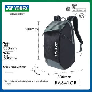 Yonex | Ba lô Chữ Nhật Đánh Cầu Lông có ngăn đựng giày riêng