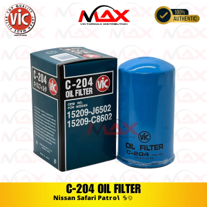 C-204 Vic Oil Filter For for Nissan Safari Patrol SD33 6 CYL