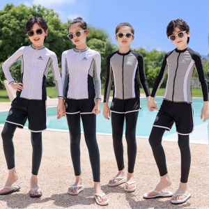 MIMIBABI | Sun Protection Quick Drying Thermal Breathable Separates Long Sleeves and Pants Swimwear