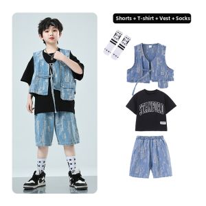 XINGYULI | Children Street Dance Performance Costume Boys Girls