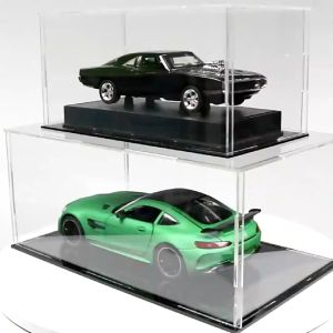 Transparent Acrylic Diecast Display Case For 1:32 1:24 Model Car Toy Dust-proof Acrylic Cox Display
