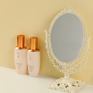 Nordic Makeup Mirror Ins Vintage Decorative Mirror Cosmetic Mirror Room Home Decor Beauty Tools