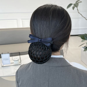 Elegant Simple Nurse Style Hairnet Womens Hair Accessories Bank Work Business Lady Headwear Hairband OL Fashion Accessories