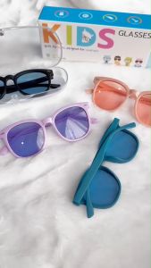 ALP Kids Sunglasses แว่นกันแดดเด็ก กันแดด กันรังสีUV UV400 แถมกล่อง+ผ้าเช็ดเลนส์ รุ่น ALP-KS0002