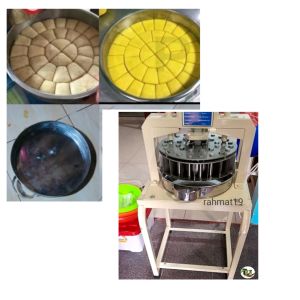 loyang mesin pembagi adonan 36 manual 32cm x 4.5cm