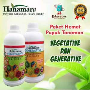 PUPUK HANAMARU - VEGETATIF & GENERATIF - UNTUK SEMUA JENIS TANAMAN
