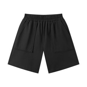Semir | Loose Summer Cotton Shorts with Retro Color Blocking Home Pants