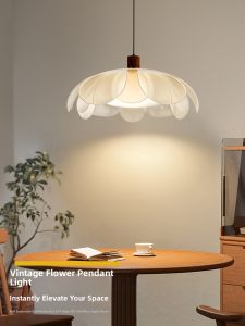 HONGPINAIJIA | Retro Artistic Flower Style Restaurant Chandelier