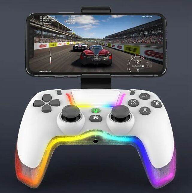 P07 Ergonomic Design Wireless Gaming RGB Controller For PS 3 , PS 4, Android/IOS Switch and PC