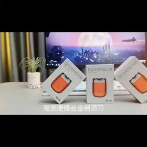 Pencukur Jenggot Pria Praktis Ringan DS-198 - Magnetic Mini Shaver Portable bisa untuk Kulit Basah & Kering