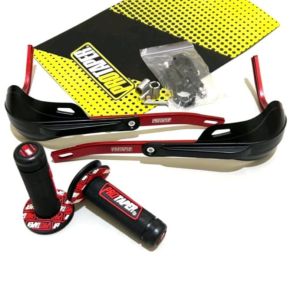 Handguard Daun Set Handgrip Protaber Handguard Cover Stang Motor Klx-Supermoto-Xride-Beat street-Trail-Cross-Dtracker