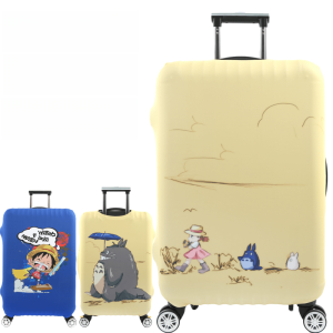 Totoro Elastic Case Cover Trolley Case Travel Travel Boarding Luggage Suitcase Protective Cover Dustproof Bag Thickening and Wear-Resistant