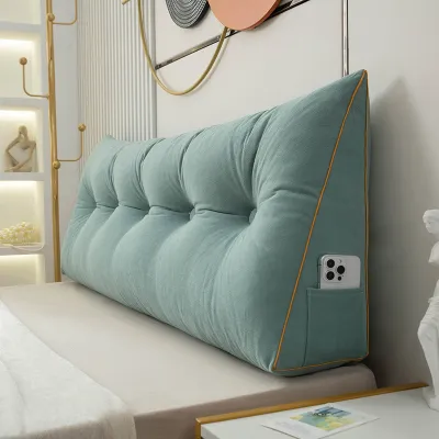 ZONGWEI | Headboard Double Pillow Removable and Washable