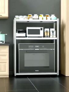 MUZU ชั้นวางของสแตนเลสแท้ ชั้นวางสแตนเลส ชั้นวางของ เพิ่มความหนา 2/3/4/5 ชั้น ชั้นเก็บของอเนกประสงค์ ปรับความสูงระหว่างชั้นได้ มีหลายขนาดให้เลือก