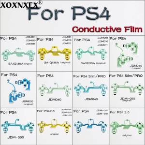 PS4 DualShock 4 Bộ Điều Khiển Màng Dẫn Điện JDM/JDS-001-055 Slim Pro Gamepad Nút Ribbon Phụ Kiện Thay Thế Cho Sony PS4 Pro & Slim