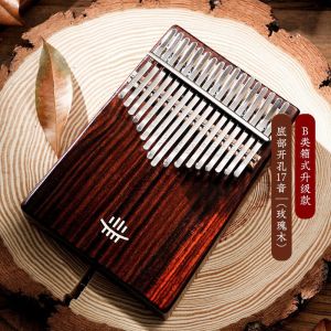 Hluru 17/21 Key Kalimba Ngón Tay Cái Đàn Piano Gỗ Chắc Chắn Chất Lượng Cao Nhạc Cụ Di Động Dành Cho Người Mới Bắt Đầu Và Những Người Yêu Âm Nhạc