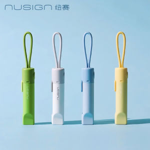 NUSIGN Magnetic Mini Box Cutter Retractable Blade Portable Paper & Letter Opener Durable ABS Material for Office & Home Use