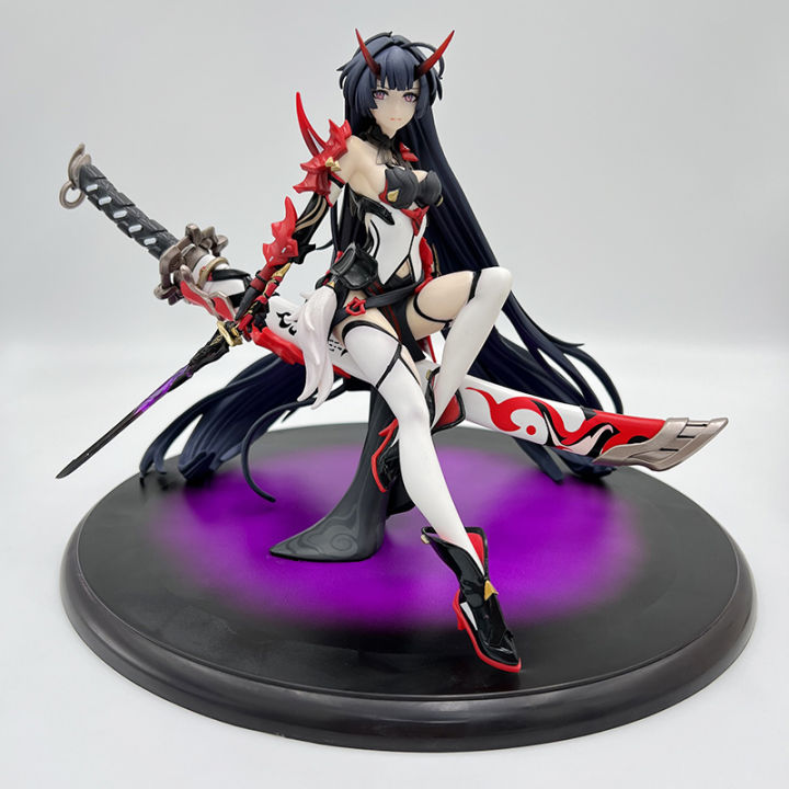 25cm Honkai Impact 3 Anime Figure Raiden Mei PVC Action Figure Kiana Kaslana Figurine Collectible Model Doll Toys for Gifts