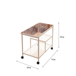 MUYUNGONG | Luxury Cream Style Movable Side Table