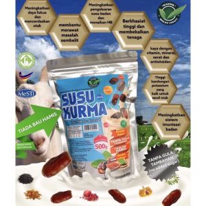 [BORONG] 6 PACK SUSU KAMBING KURMA TANPA GULA