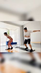 เสือสไลด์ ออกกำลังกาย เสือโยคะ สปีดสเก็ตแพด เสื่อออกกำลังกาย เสื่อเลื่อนสเก็ตบอร์ด เสื่อออกกําลังกาย