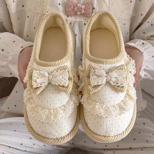 Giày Đế Bằng Cotton Mùa Thu 2025 Cho Bà Bầu Đế Mềm Chống Trượt Thoáng Khí Mỏng Thoải Mái Cho Phụ Nữ Sau Sinh