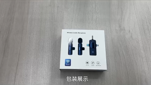 K15 Wireless Lavalier Microphone for iPhone & Android – USB-C/Type-C Works with Camera Ideal for Live Selling Vlogging & Videoke