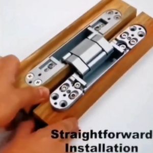 บานพับซ่อน (บานพับข้อเสือ) 3D (3D Concealed Hinge) 1 ชิ้น