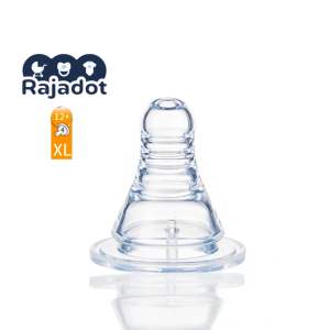 RAJADOT nipple Premium Slim Neck untuk Botol Susu Bayi 0-12 Bulan - Aman & Nyaman