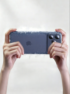 Ambrosi | Top-grade Heat Dissipation Transparent Advanced Full Coverage Drop-resistant Phone Case
