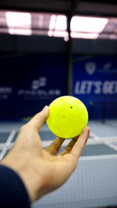 Bộ bóng pickleball Facolos F-Pro Gen 2 đạt chuẩn thi đấu USAP-A 40 lỗ với đường kính 74mm cao cấp
