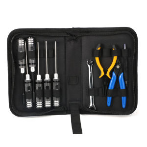 10 In 1 RC Hobby Model Repair Tool Kit Complete Tool Set for FPV Drone Quadcopter RC Car Boat Aircraft Maintenance Upgrade