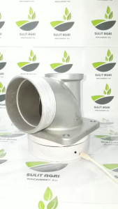 2Inch/3Inch Water Pump Outlet Aluminum Elbow Gasoline Diesel Engine Water Outlet Elbow Joint