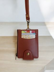 ID Card / Dompet Uang / Name Tag New Multufungsi Ziper