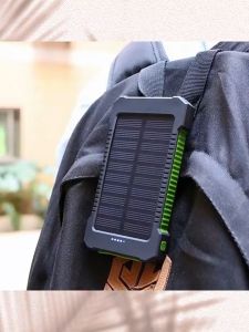 Solar power bank outdoor mobile power bank emergency charger charging board large capacity portable power bank 50000mah power bank