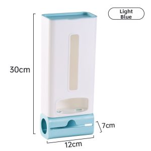 ZHENG FU | Wall Mounted Trash Bag Storage Organizer