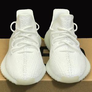 INS Trendy Shoes 350 Mens Shoes White Shoes Pure White Zebra Womens Running Shoes Starry Angel Putian Mesh Surface Shoes