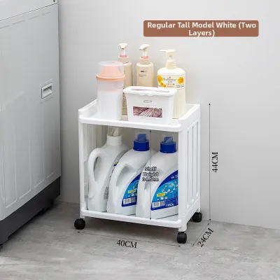 Storage Tidy Bathroom Shelf Ladder Type Multi-Layer