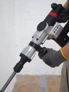 Ladderman 0810 1300W Demolition Hammer Electric Hammer Pick Break Concrete Chisel Free Accessories