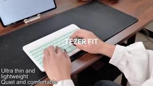Backlit Bluetooth Keyboard with Touchpad For iPad 11th 2025 A16 Air 13 Air11 M3 2025 Pro 11 Touch Keyboard For Samsung A9 S10