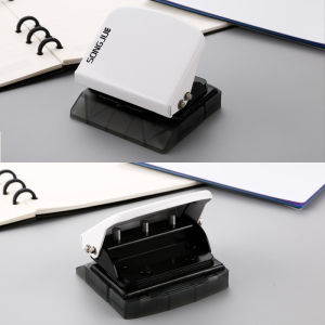 SONGJUE Multi-Hole Loose-Leaf Punch 3-Hole 19mm for B5 Notes A5 DIY Hole Punching Bookbinding Stationery Office Supplies