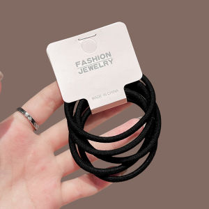 Dây Buộc Tóc Đàn Hồi Cao Chống Trượt Cho Phụ Nữ Dây Buộc Tóc Đuôi Ngựa Cao Không Gây Hại Cho Tóc Phụ Kiện Tóc Hàng Ngày