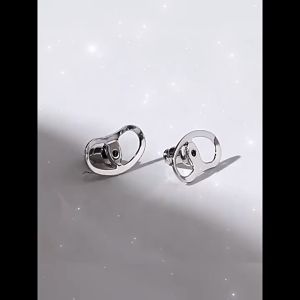 12PCS Penahan Anting Emas/Perak 18K Anti Turun & Tutup Anting Universal Lapisan Tahan