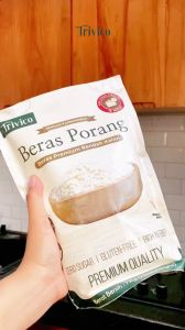 TRIVICO | BERAS PORANG PREMIUM | BERAS PORANG PREMIUM RENDAH KALORI | SHIRATAKI KONJAC RICE ORGANIK | BERAS PORANG | BERAS DIET KONJAC 1KG