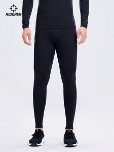 Compression Quick-Dry Basketball Professional Training Fitness Sports Breathable Elastic Tight Pants Middle Waist Seven-Foot-Pant