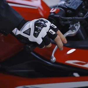 Motowolf MDL0333C Sarung Tangan Sepeda Motor Racing Half Finger Protector Motorcycle Gloves